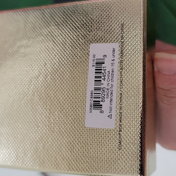 NWT COACH necklace+earrings set - Picture 8 of 8